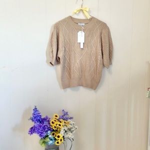 Inherit Co. Puff Sleeve Sweater